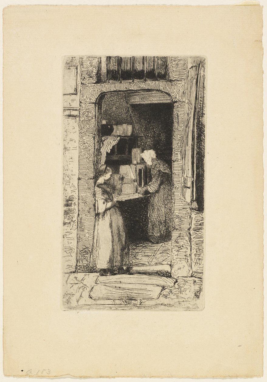 Die Senfverkäuferin von James Abbott McNeill Whistler
