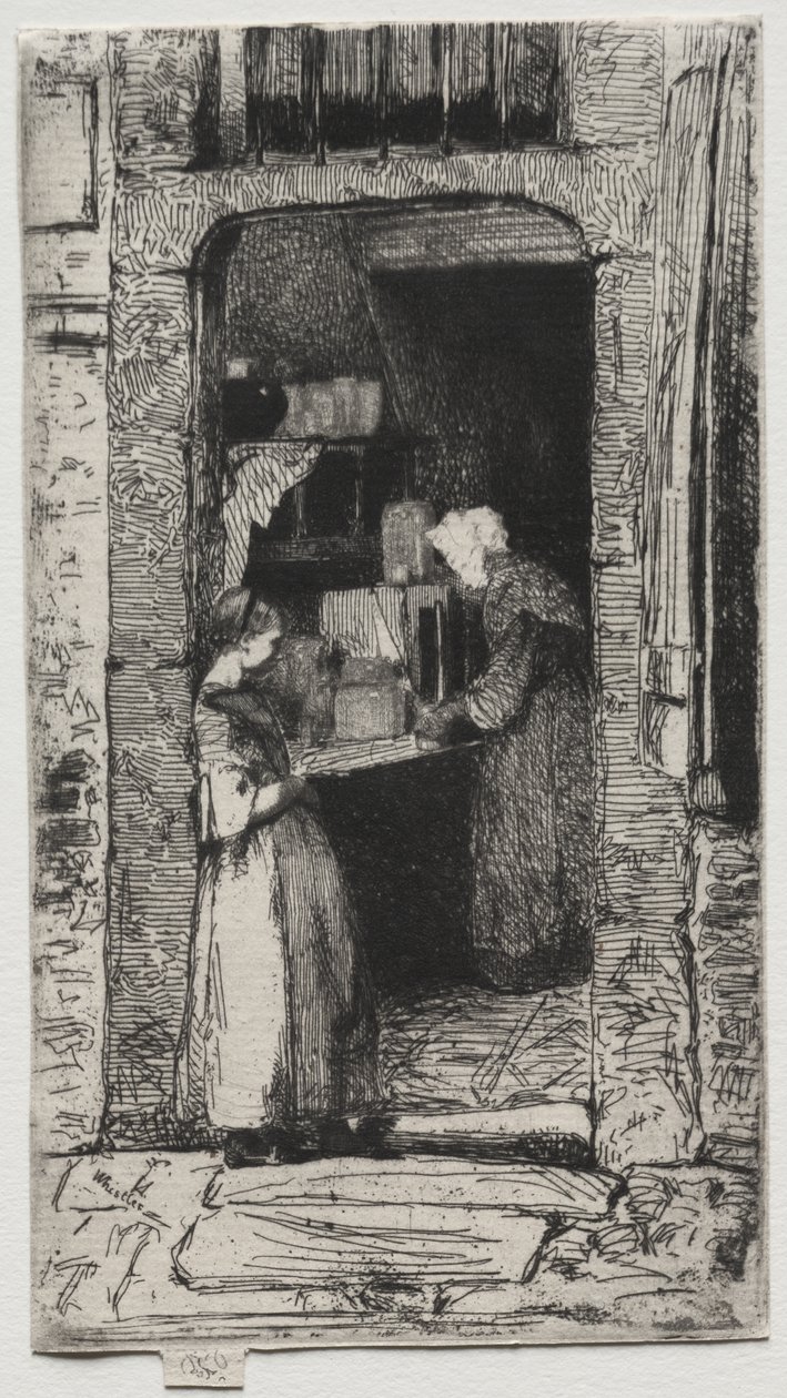 Die Senfverkäuferin von James McNeill Whistler