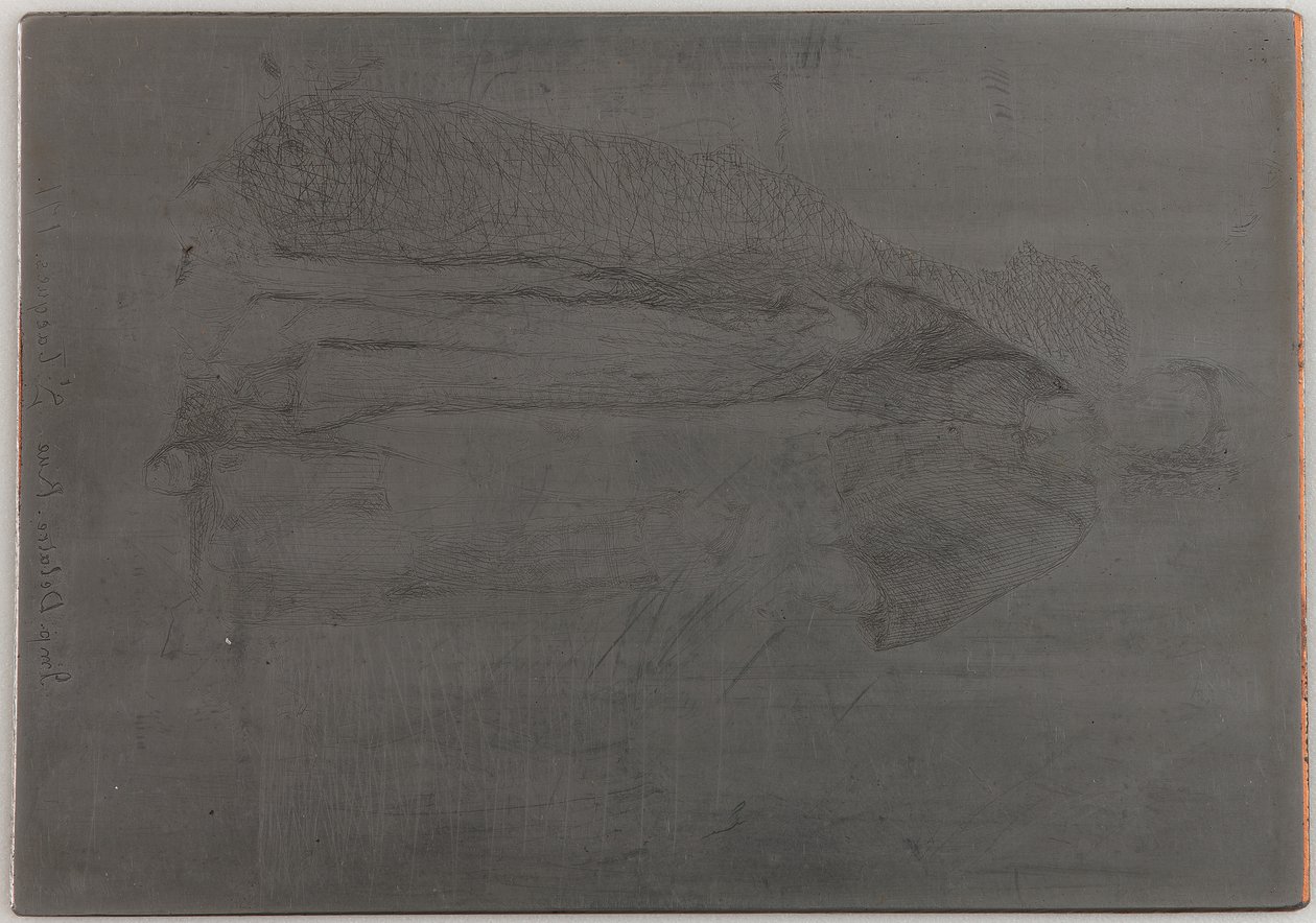 La Mere Gerard. Eine der <em>Twelve Etchings from Nature</em> von James Abbott McNeill Whistler