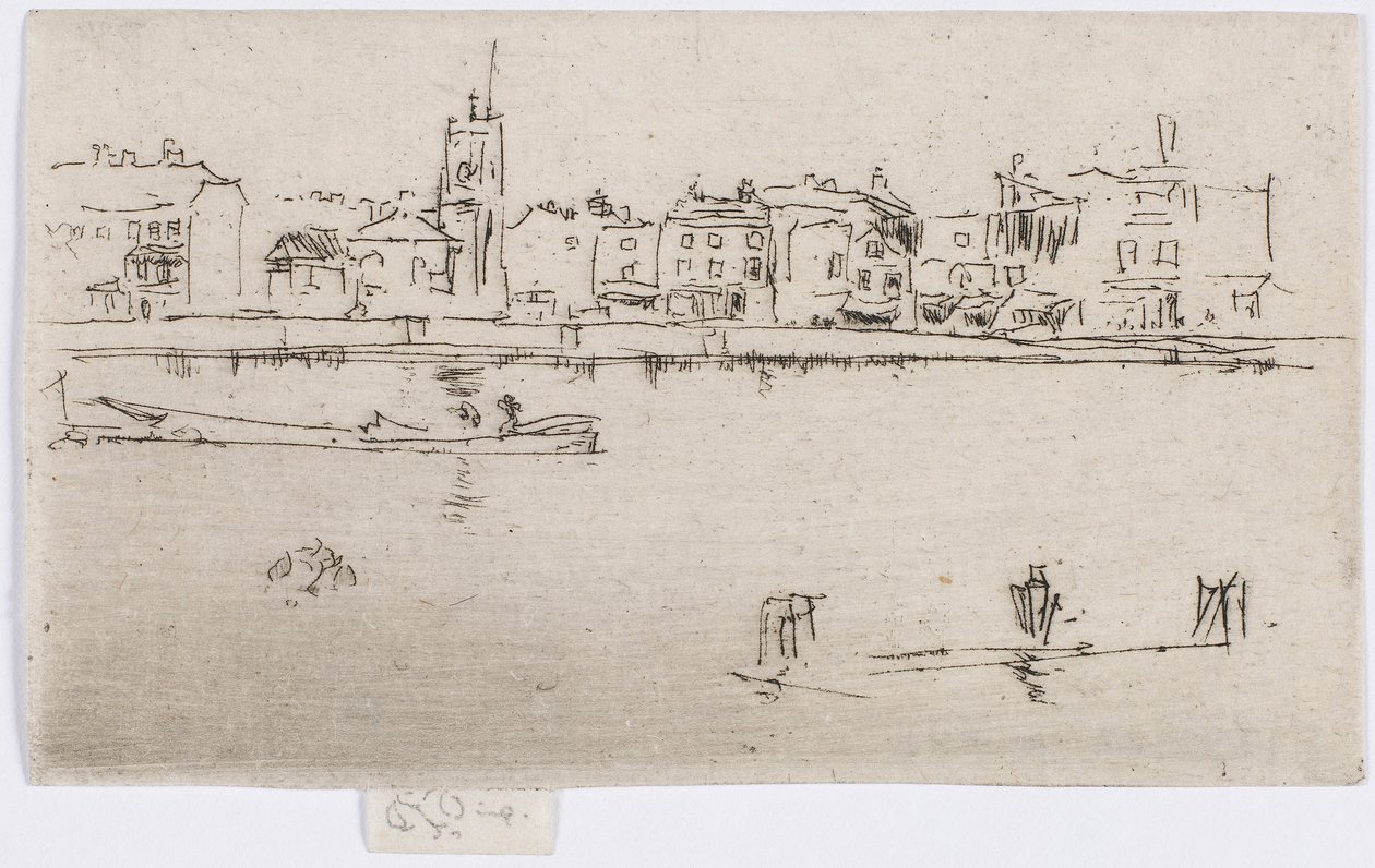 Little Chelsea (Gedenkstätte) von James Abbott McNeill Whistler