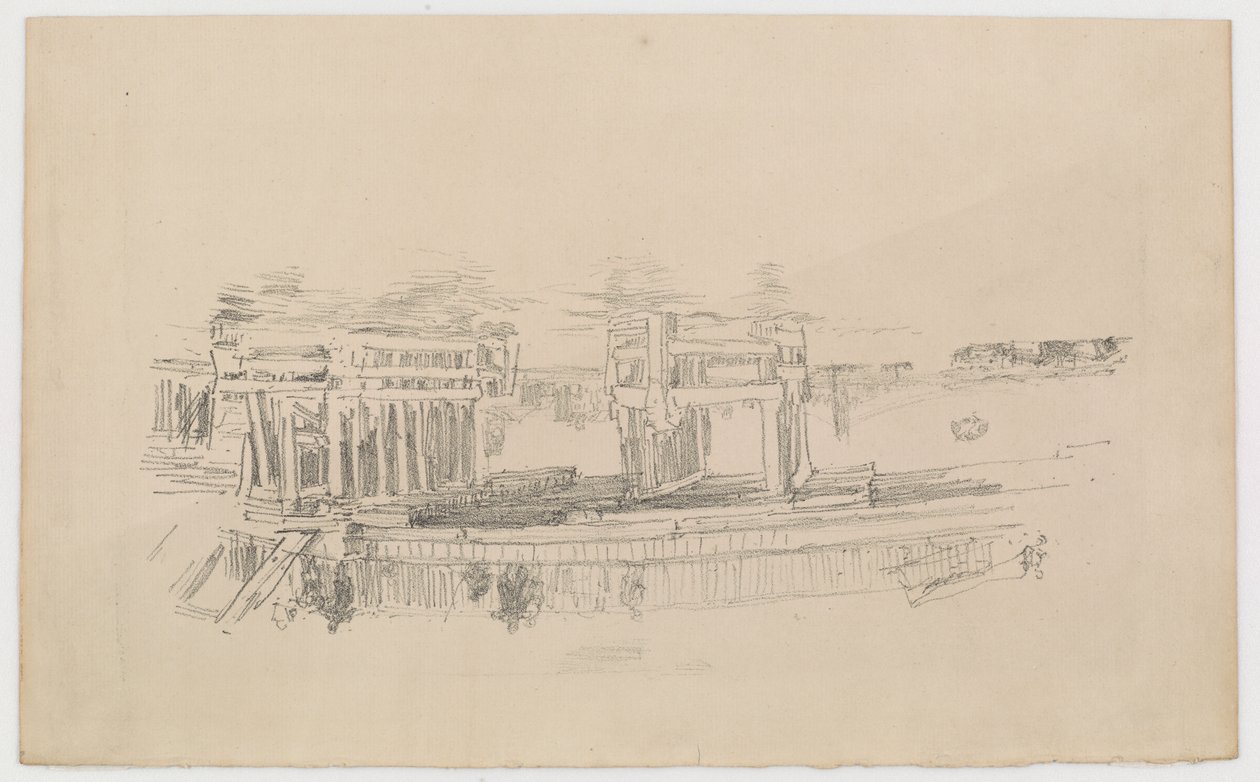Alte Battersea-Brücke von James Abbott McNeill Whistler