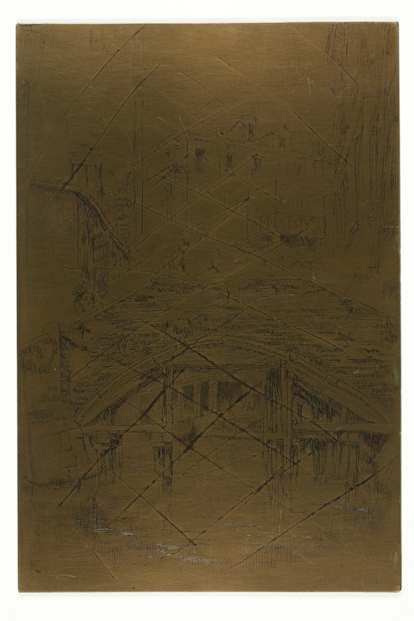 Ponte del Piovan von James Abbott McNeill Whistler