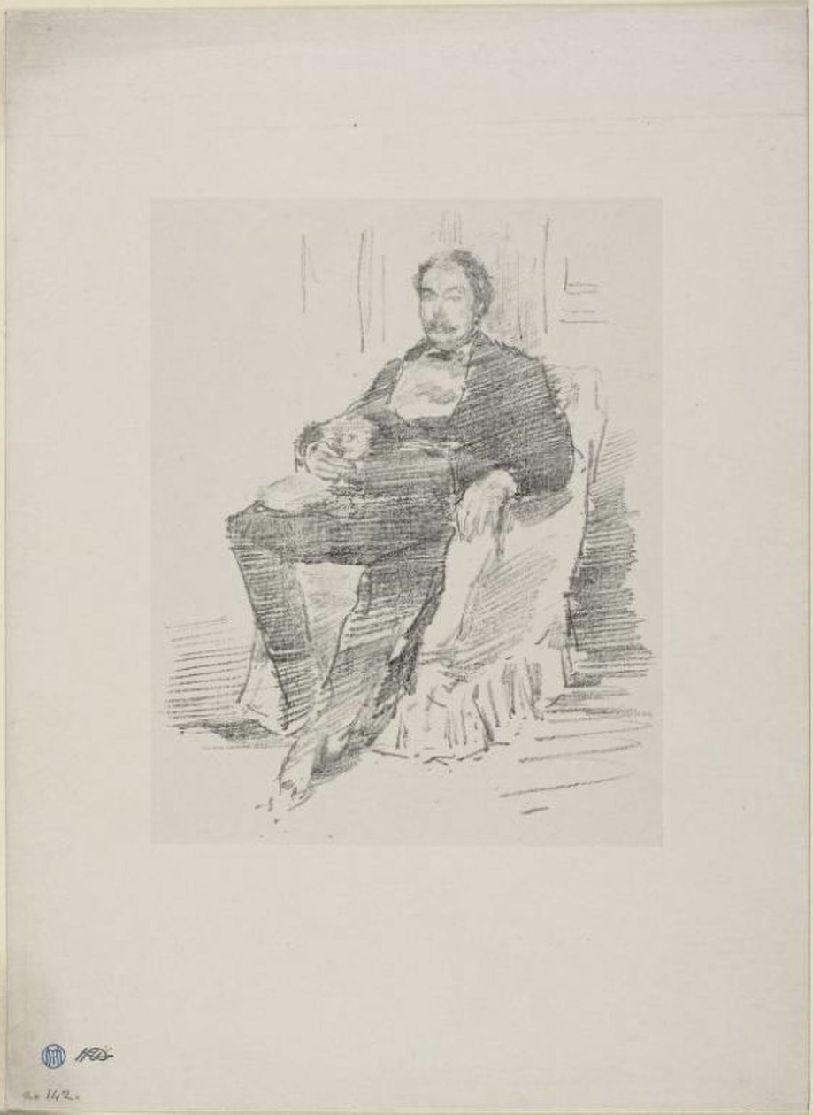 Porträt von Dr. Whistler, Nr. 2 von James Abbott McNeill Whistler