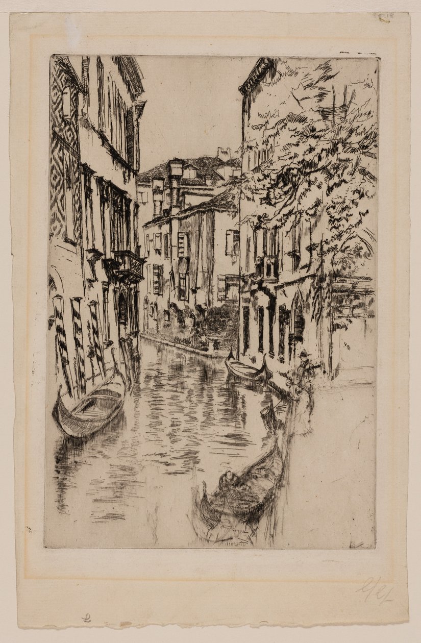 Ruhiger Kanal von James McNeill Whistler