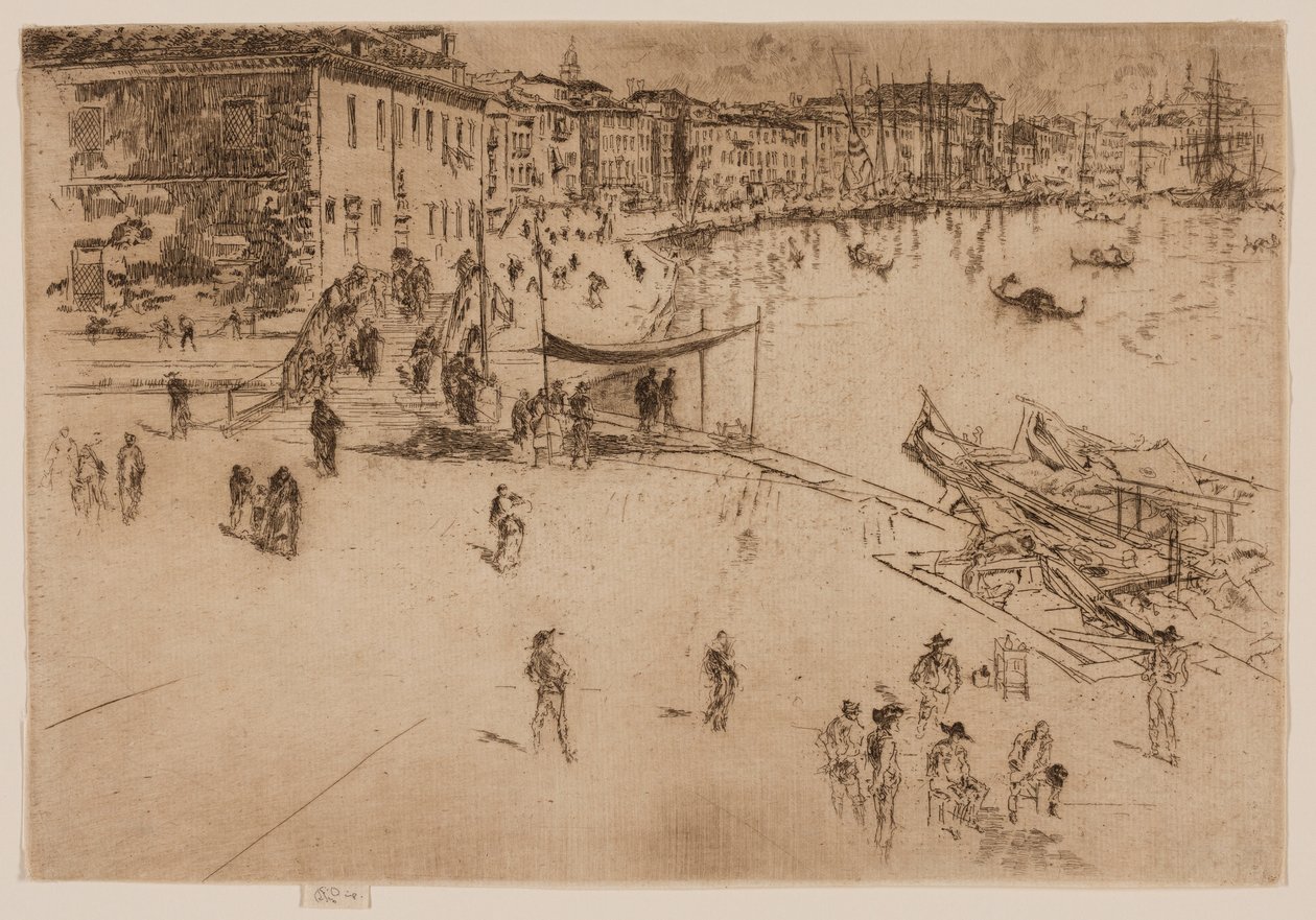 Riva, Nr. 2 von James Abbott McNeill Whistler