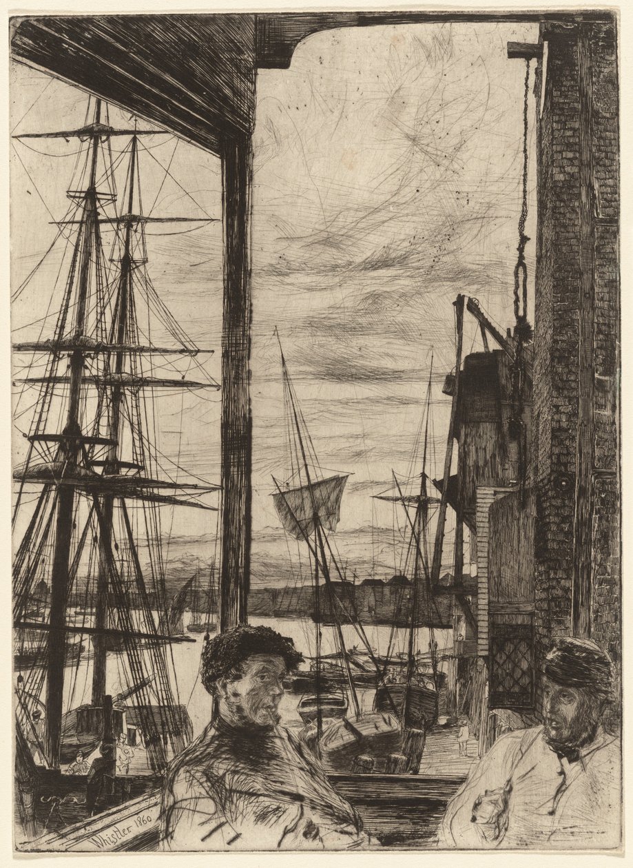 Rotherhithe von James McNeill Whistler
