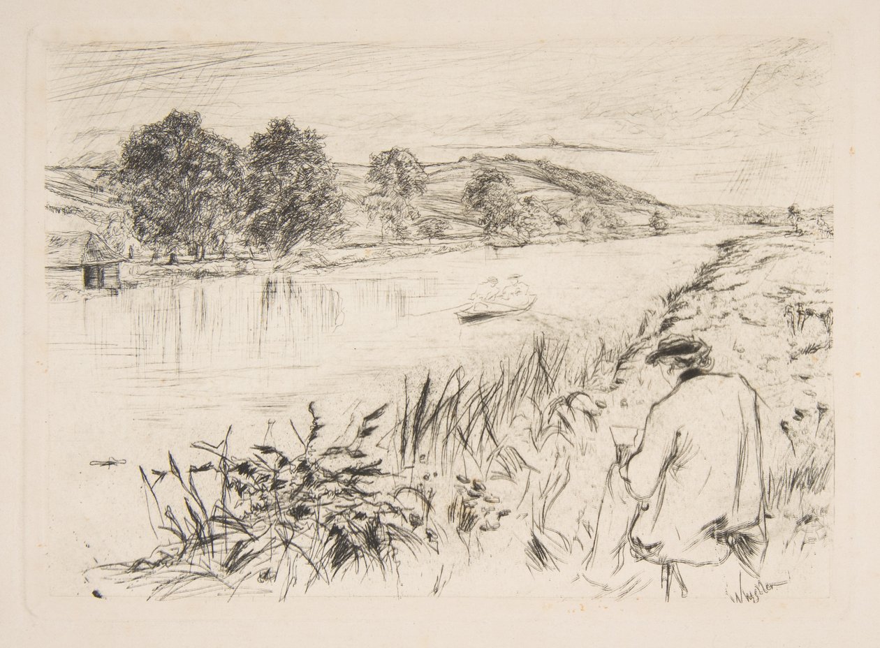 Skizzieren Nr. 1 von James McNeill Whistler