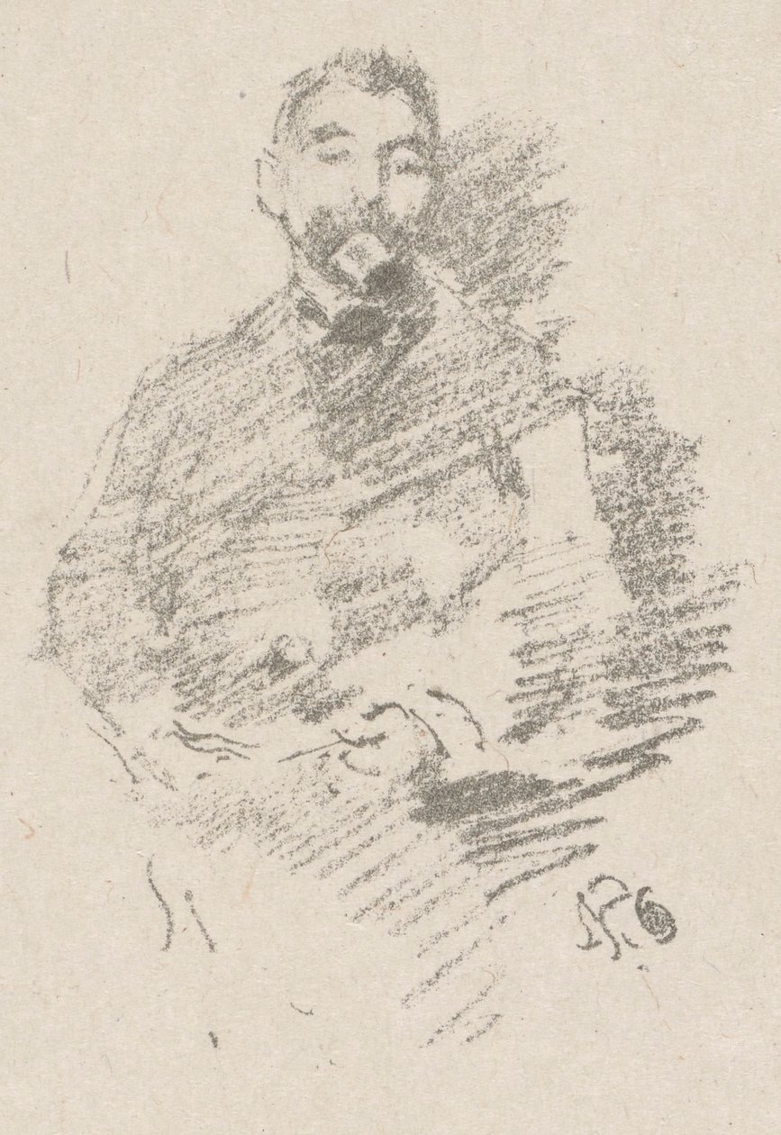 Stéphane Mallarmé von James McNeill Whistler