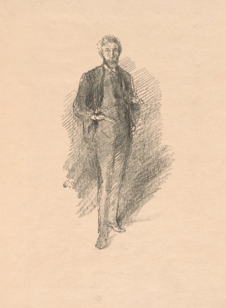 Studie: Joseph Pennell von James Abbott McNeill Whistler