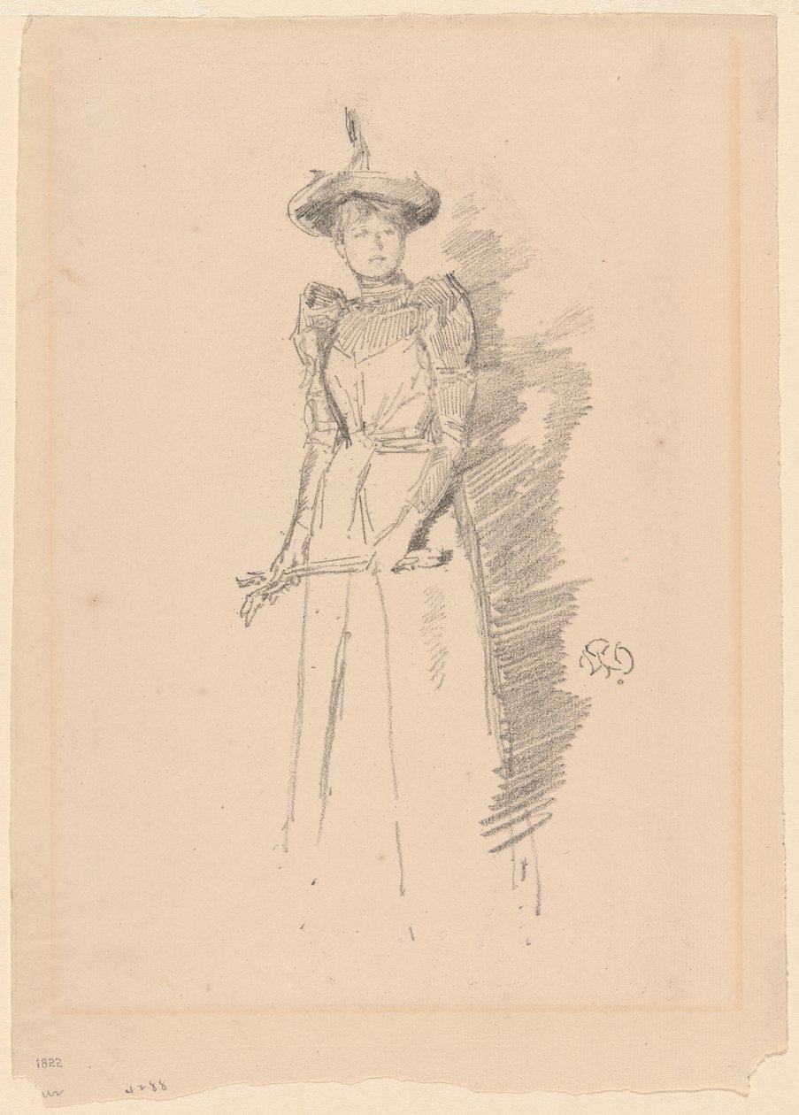Wildlederhandschuhe von James Abbott McNeill Whistler