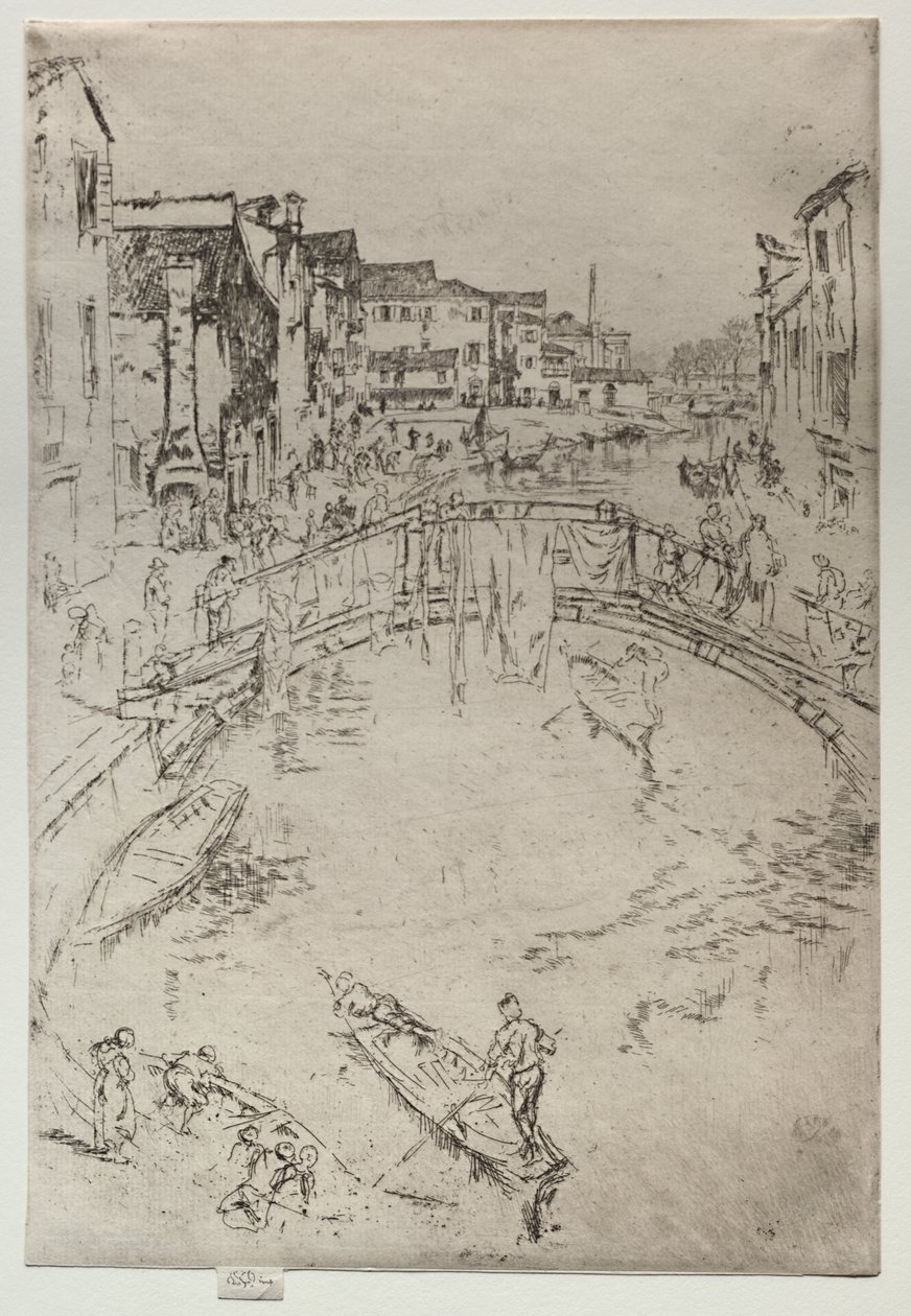 Die Brücke von James McNeill Whistler