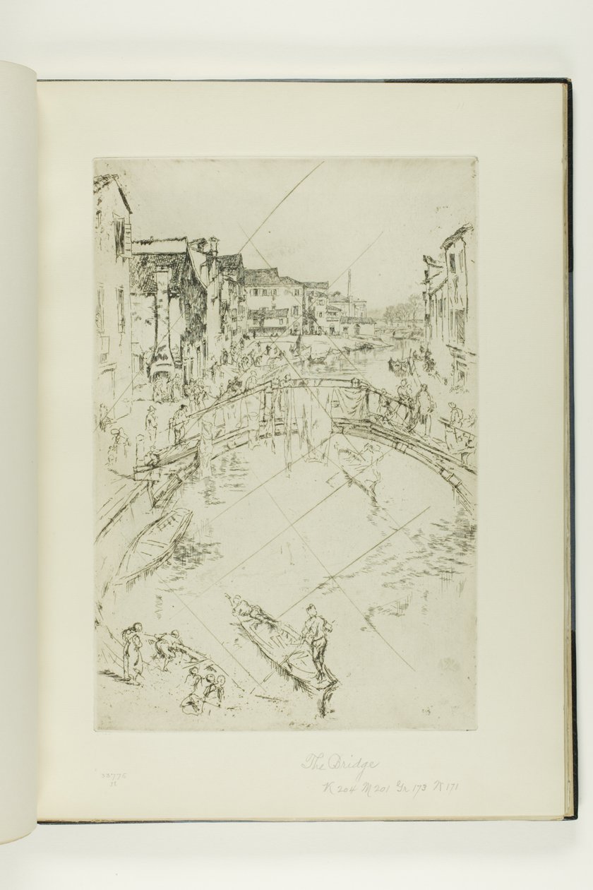 Die Brücke, Santa Marta von James McNeill Whistler