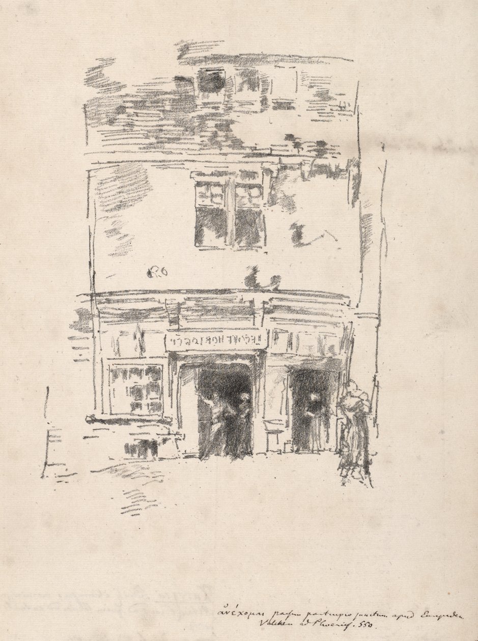 Die Uhrmacher, Paimpol von James McNeill Whistler