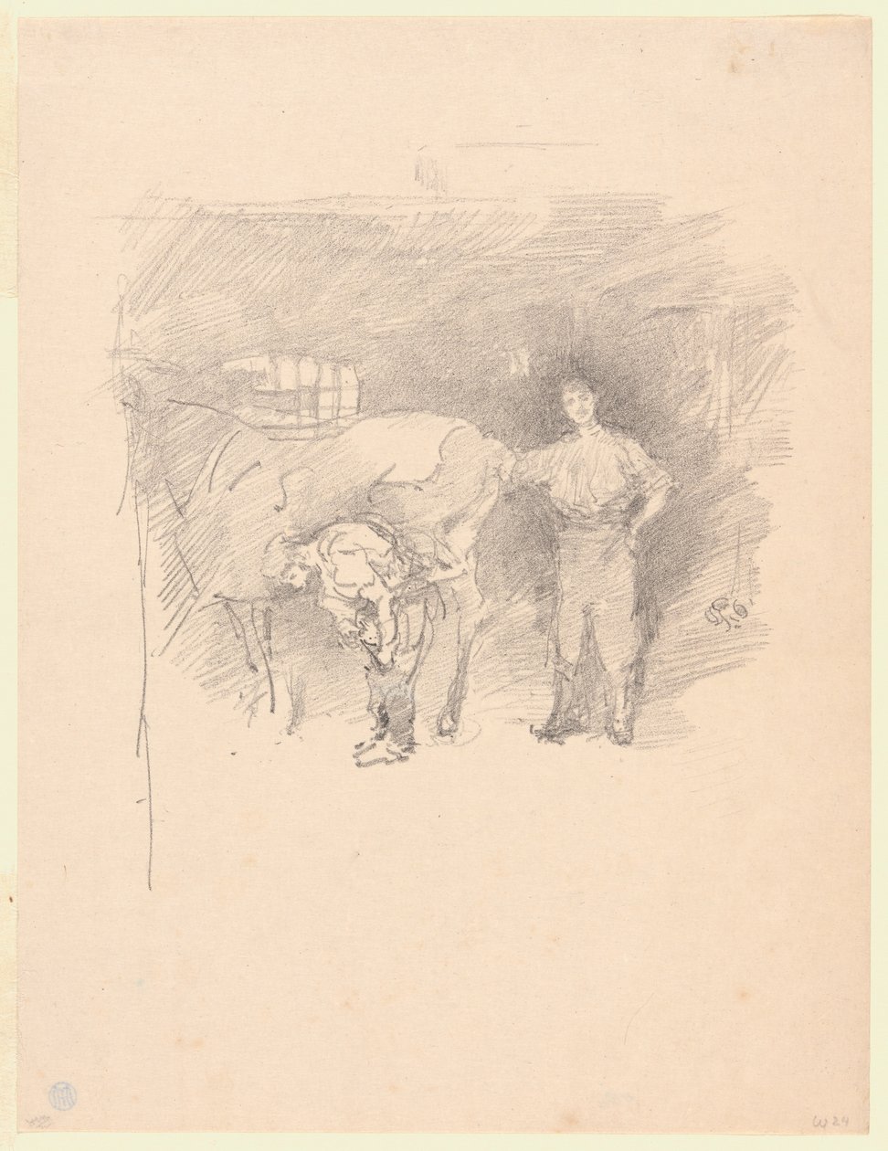 Die Hufschmiede von James McNeill Whistler