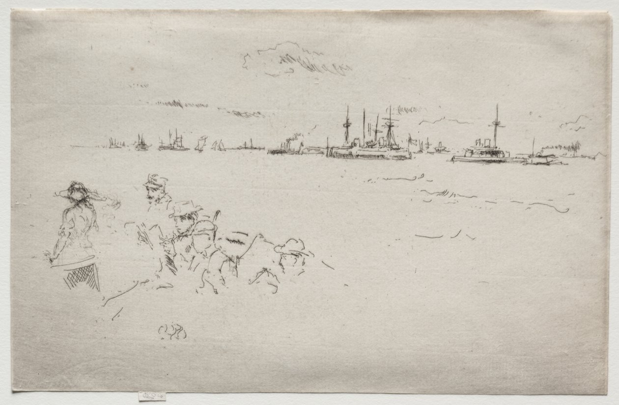 Die Flotte: Monitore von James McNeill Whistler