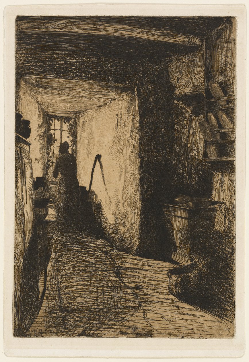 Die Küche von James Abbott McNeill Whistler
