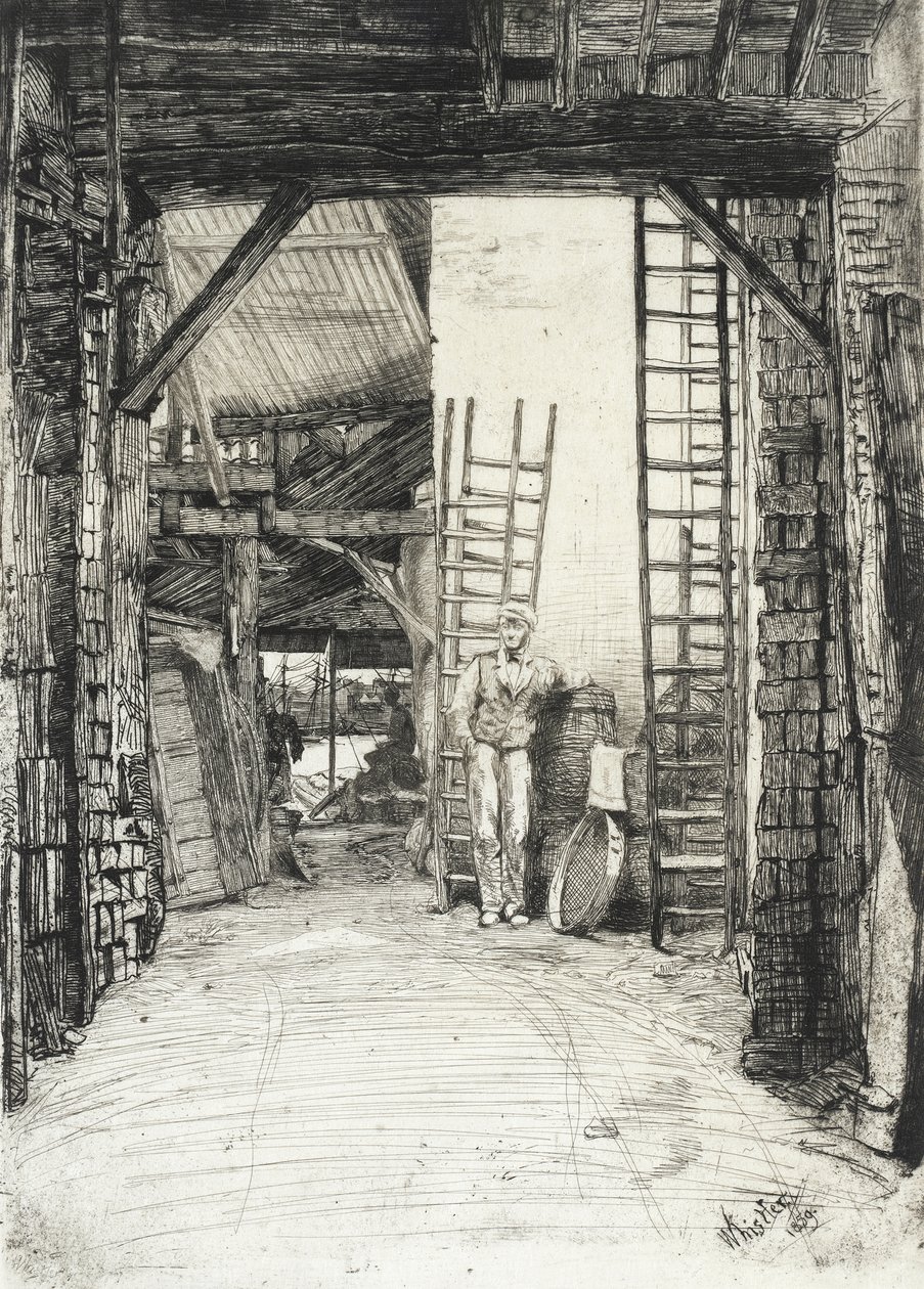 Der Kalkbrenner von James McNeill Whistler