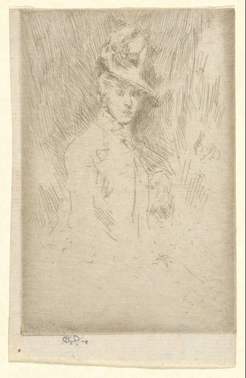 Der kleine Hut von James Abbott McNeill Whistler