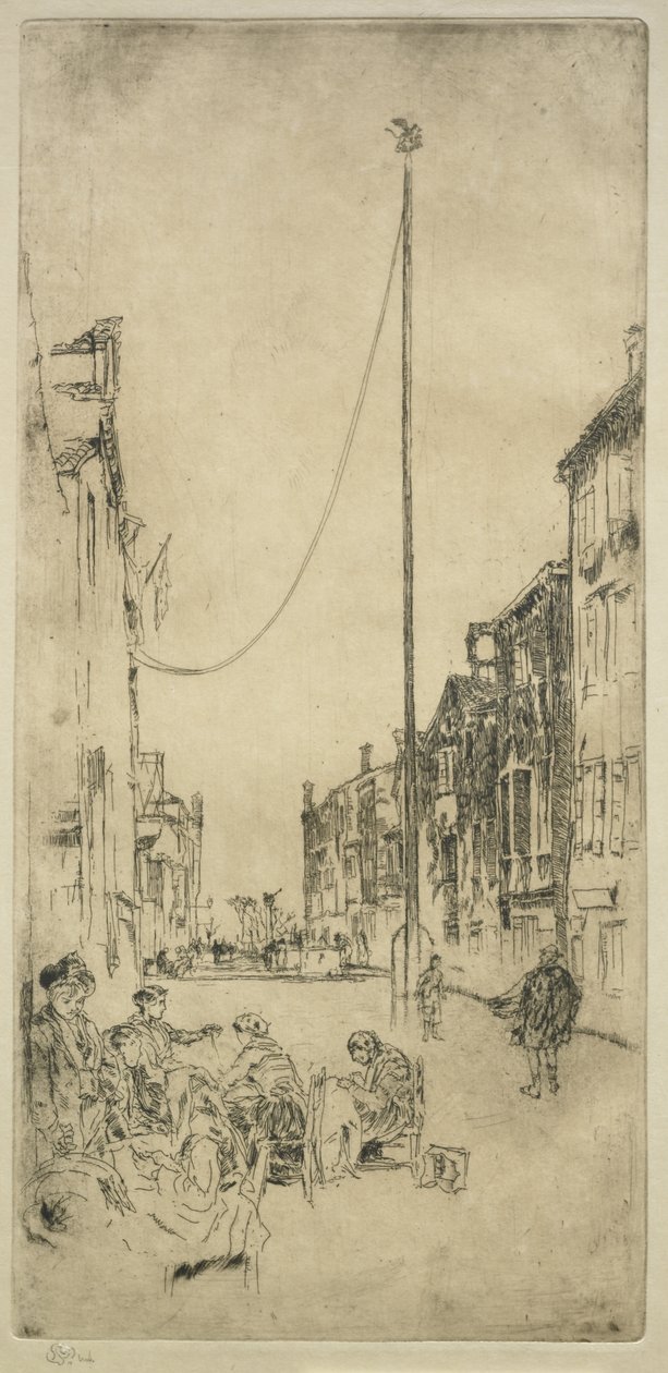 Der Mast von James McNeill Whistler