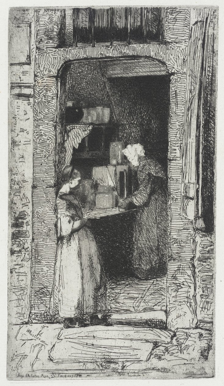 Der Senfhändler von James McNeill Whistler