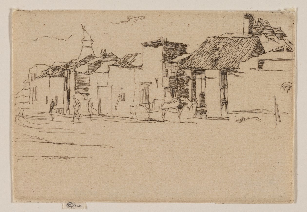 Die Alte Schwanenbrauerei, Chelsea von James Abbott McNeill Whistler
