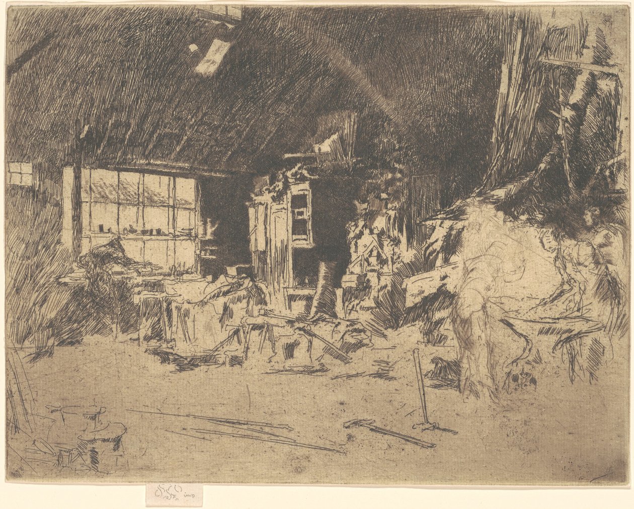 Die Schmiede von James Abbott McNeill Whistler