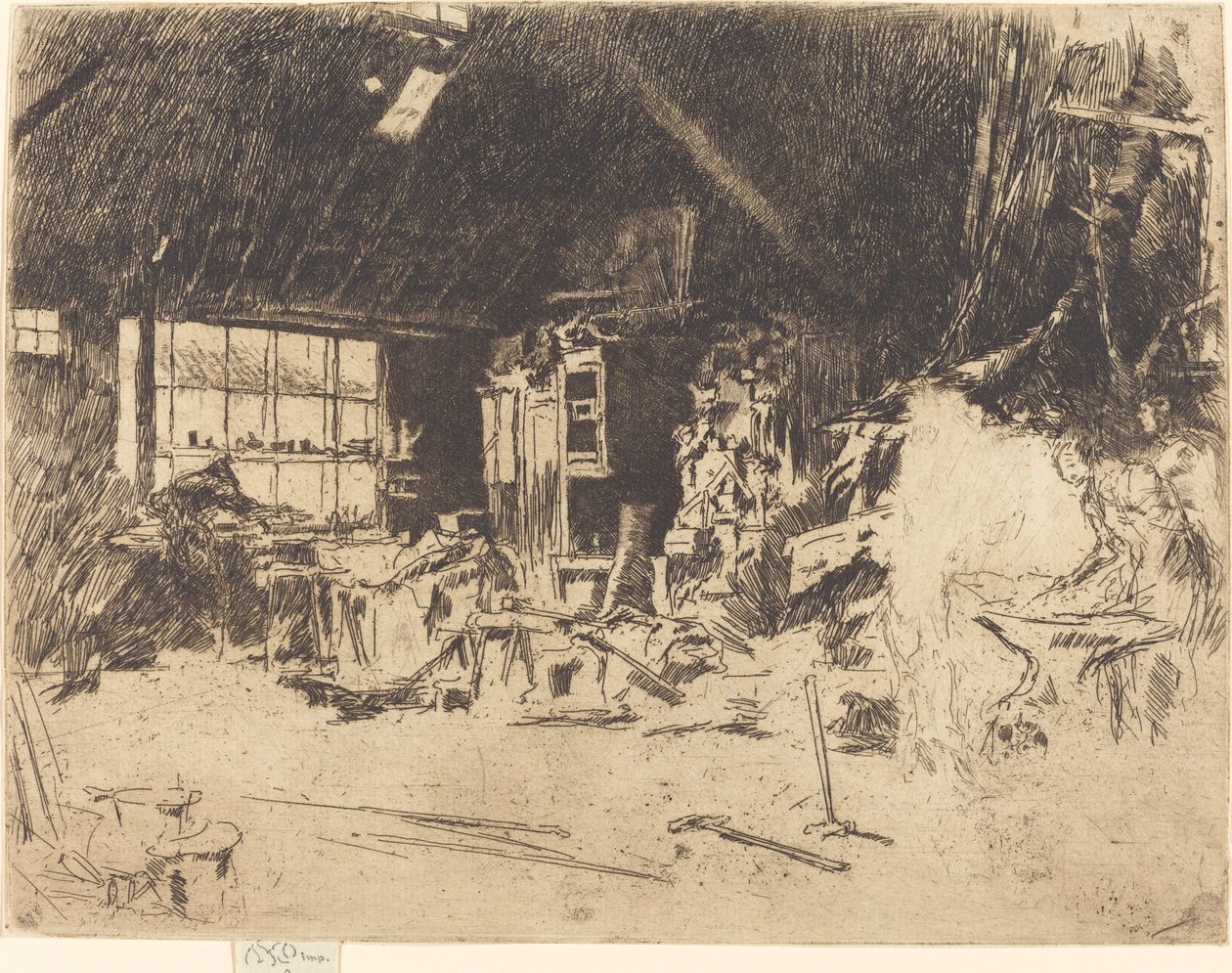 Die Schmiede von James Abbott McNeill Whistler