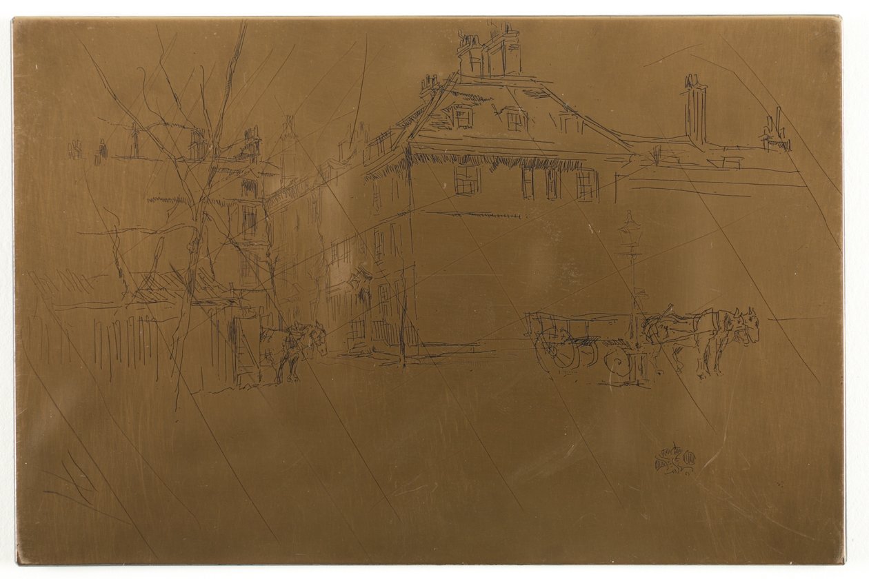 Der Tempel von James Abbott McNeill Whistler