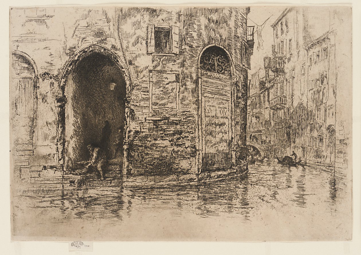 Die zwei Türöffnungen von James Abbott McNeill Whistler
