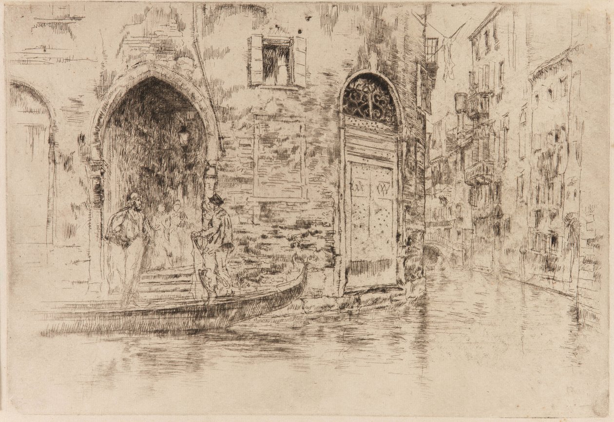 Die zwei Türöffnungen von James Abbott McNeill Whistler
