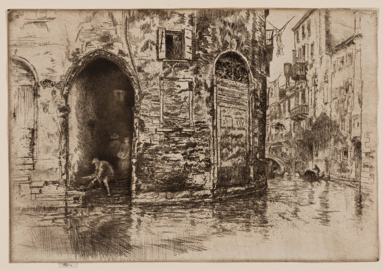 Die zwei Türöffnungen von James Abbott McNeill Whistler
