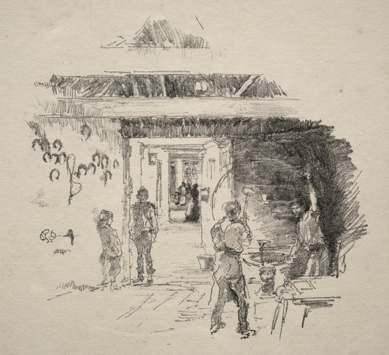 Der Reifenschmied von James McNeill Whistler