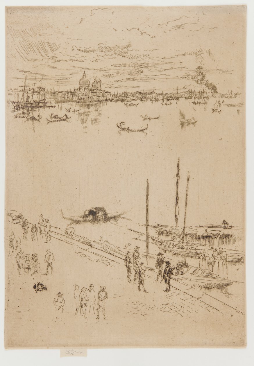 Aufrechtes Venedig von James Abbott McNeill Whistler