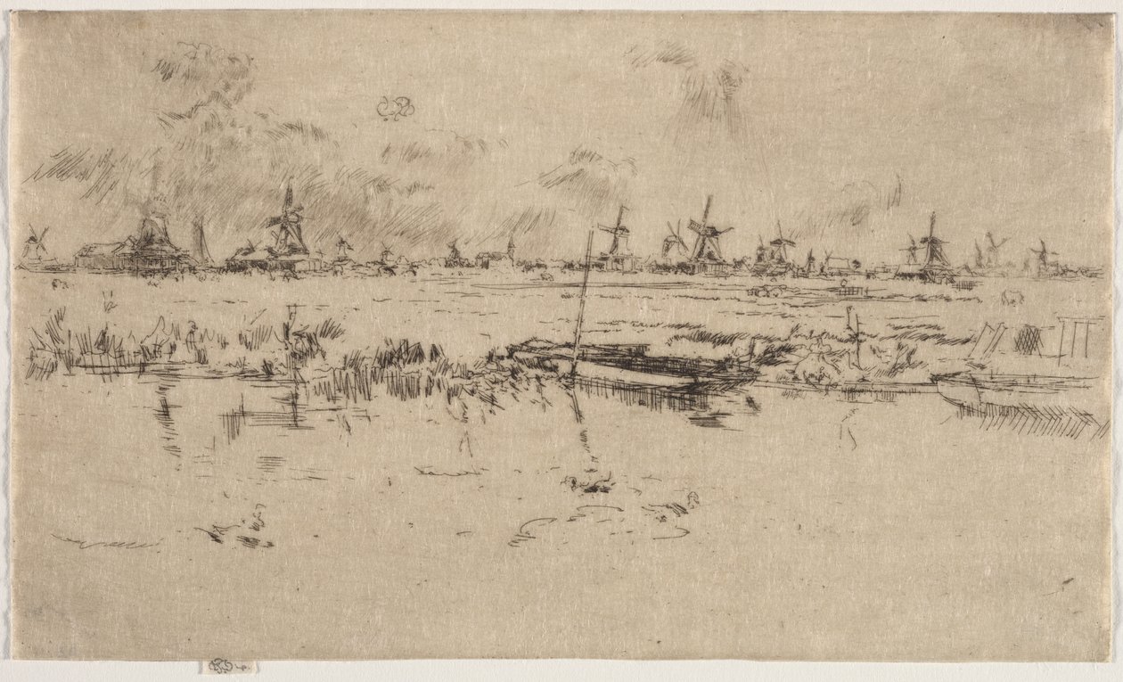 Zaandam von James McNeill Whistler