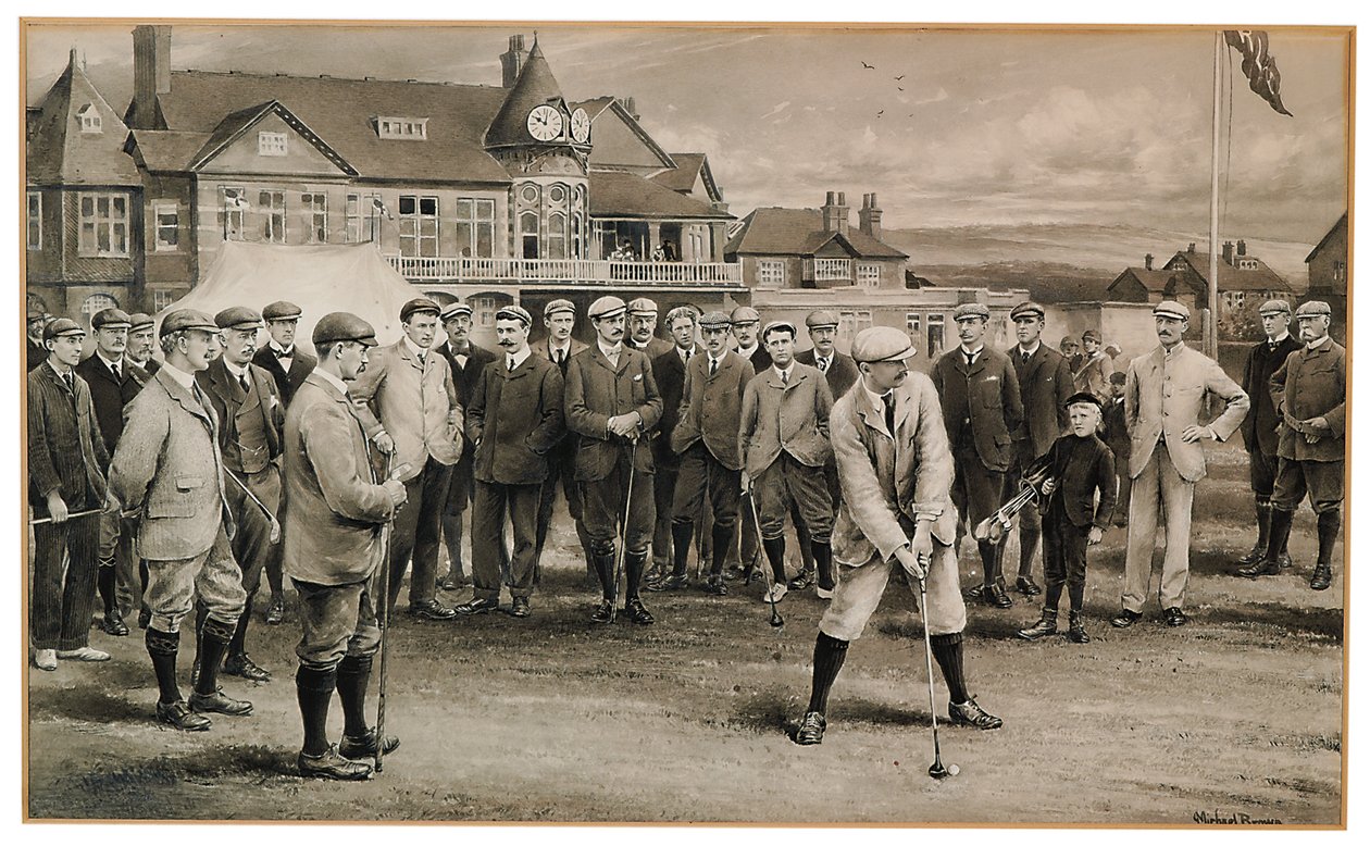 Das internationale Golfspiel von 1902 von James Michael Brown
