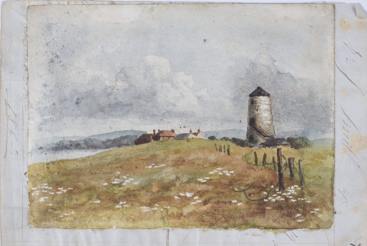 Alte Mühle am White Hill Point von James Miller Brown