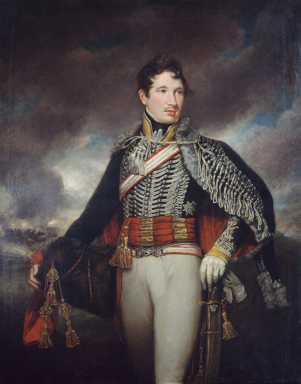 Leutnant Andrew Finucane, 10. Leichte Dragoner, 1811 von James Northcote