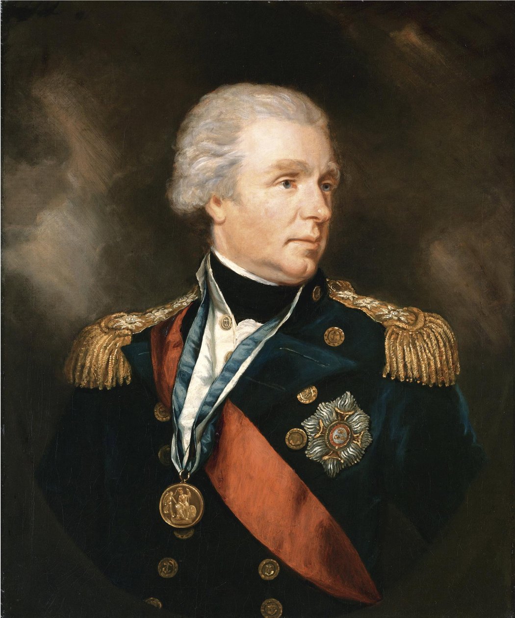Porträt von Admiral William Waldegrave von James Northcote