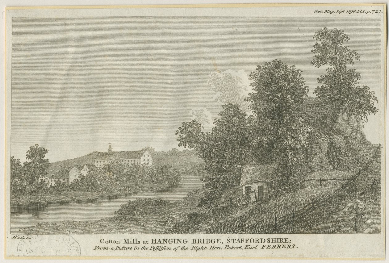 Mayfield - Hängebrücke von James Peller Malcolm