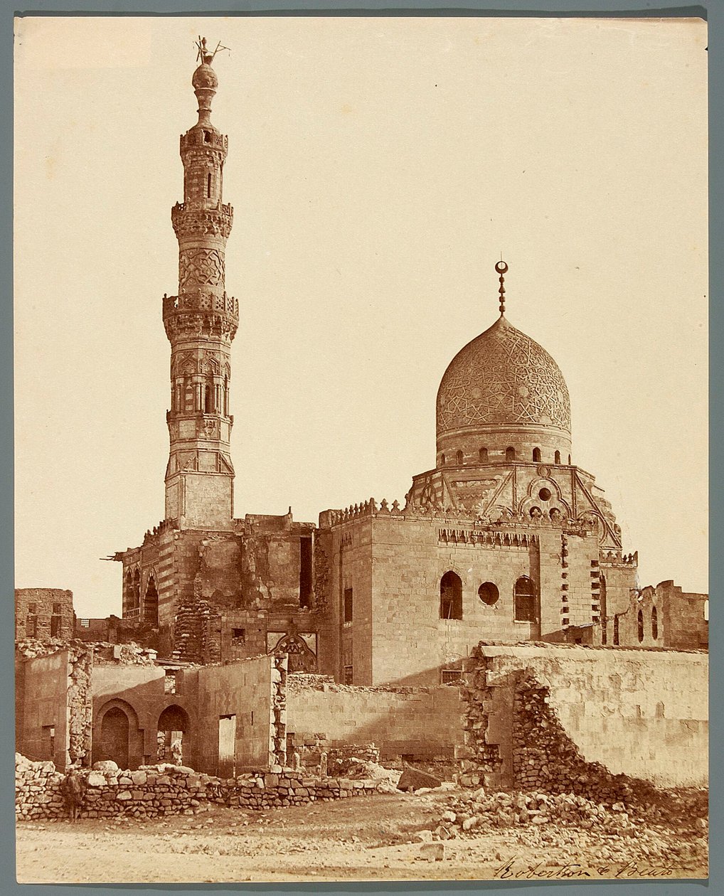 Ägypten. Kairo. Grabkomplex des Sultans Qaitbay (1472-1474) von James Robertson