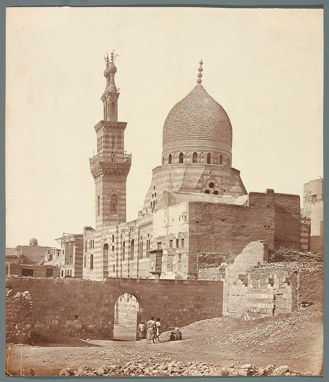 Ägypten. Kairo. Der religiöse Grabkomplex des mamlukischen Emirs Kani Bej Ar-Rammah (1503) von James Robertson