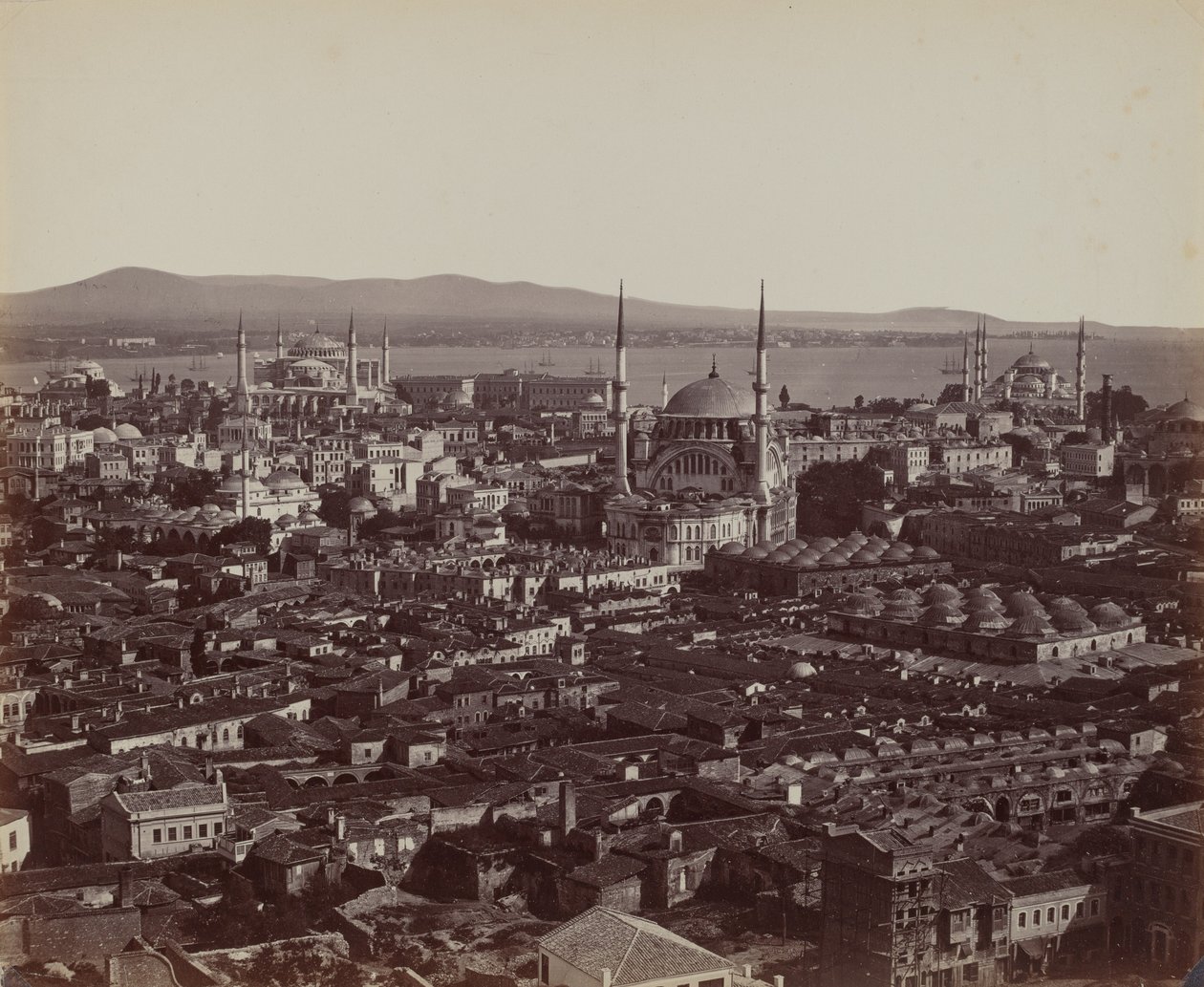 Panorama von Konstantinopel, 1857 von James Robertson