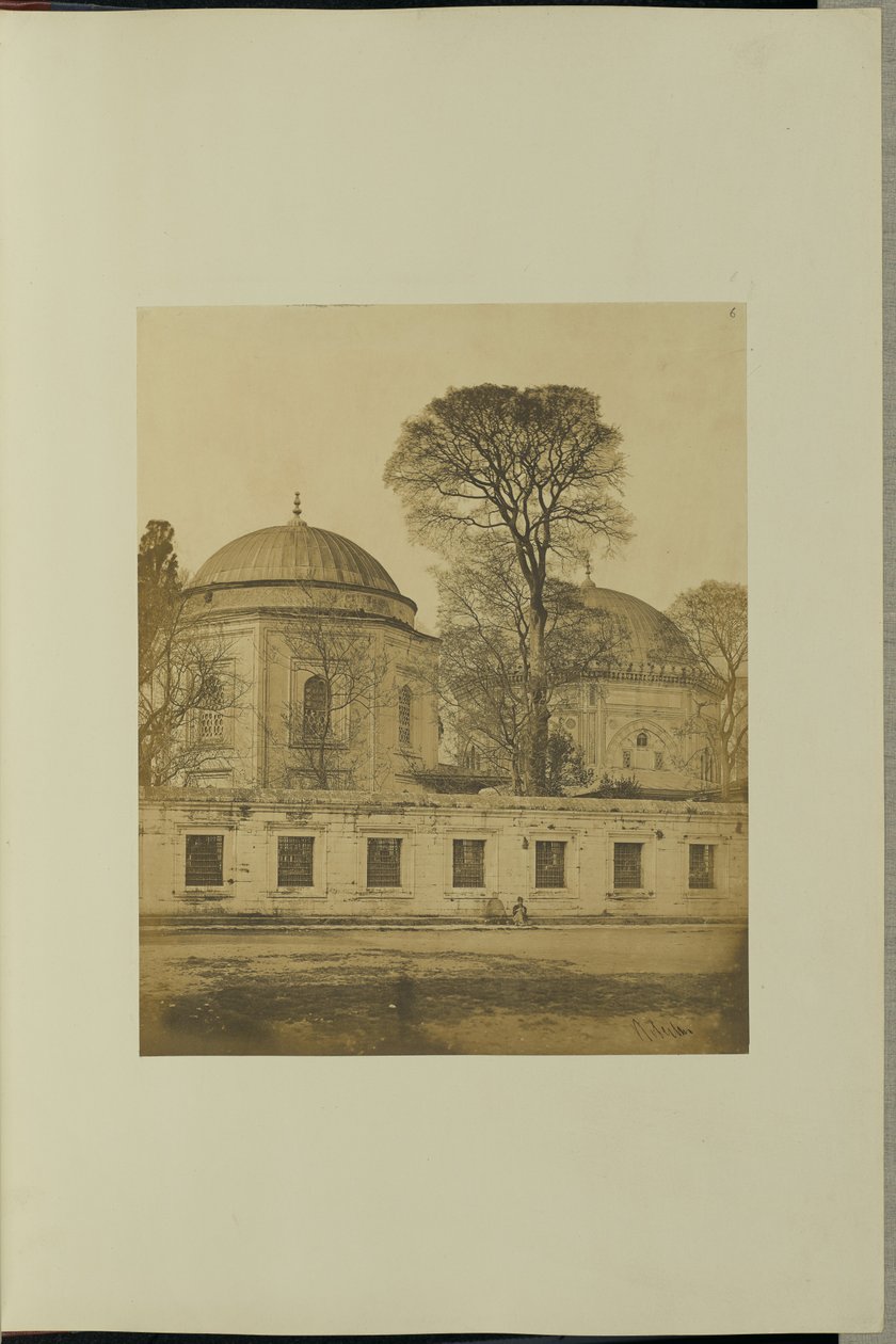 Die Gräber von Sultan Soliman und seiner Lieblingssultana Roxalane von James Robertson