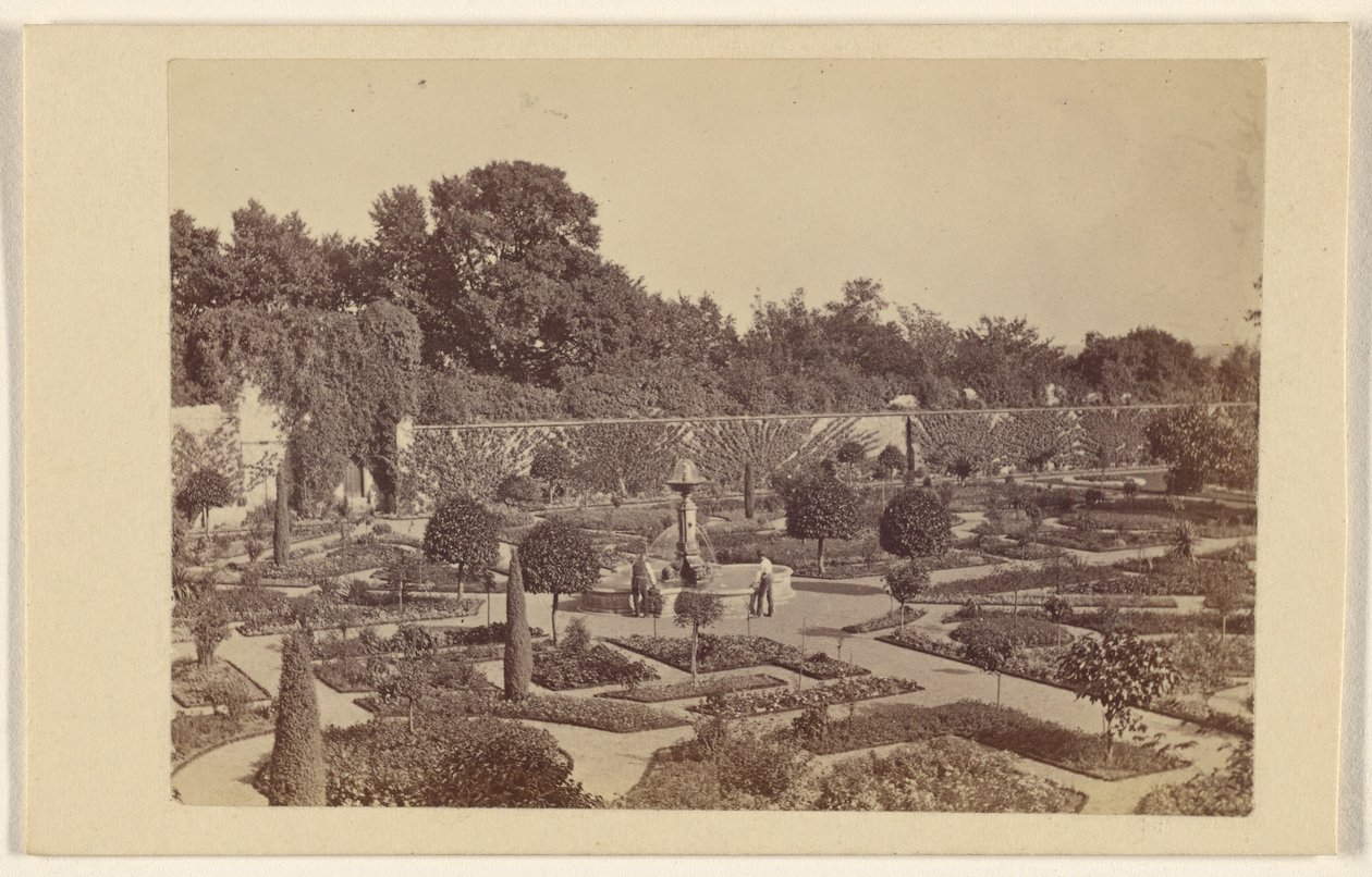 Blumengarten Arundel Castle Herzog von Norfolk 20. April 