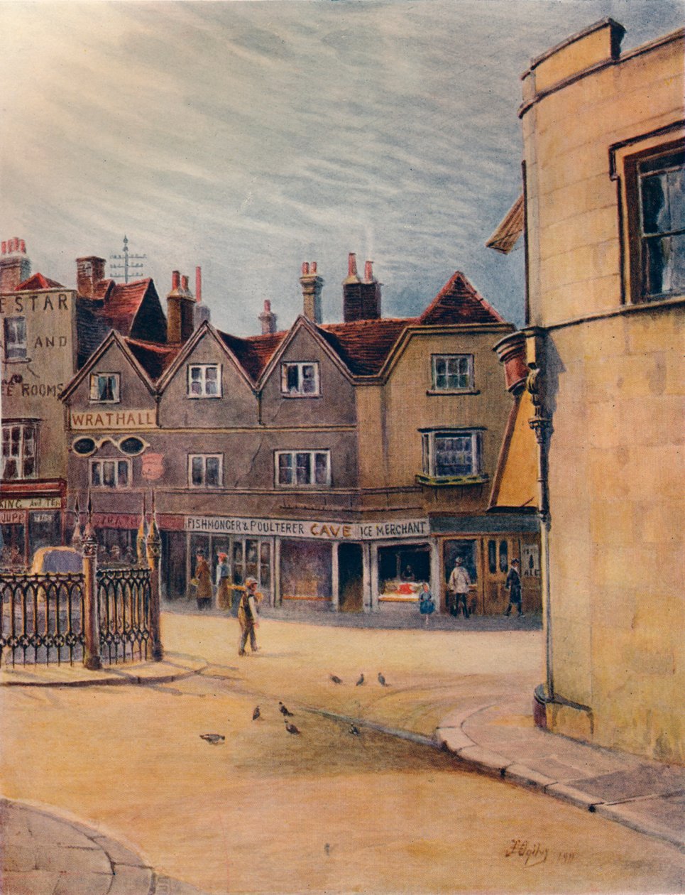 Krönungsstein, Kingston, 1911, 1914 von James S Ogilvy
