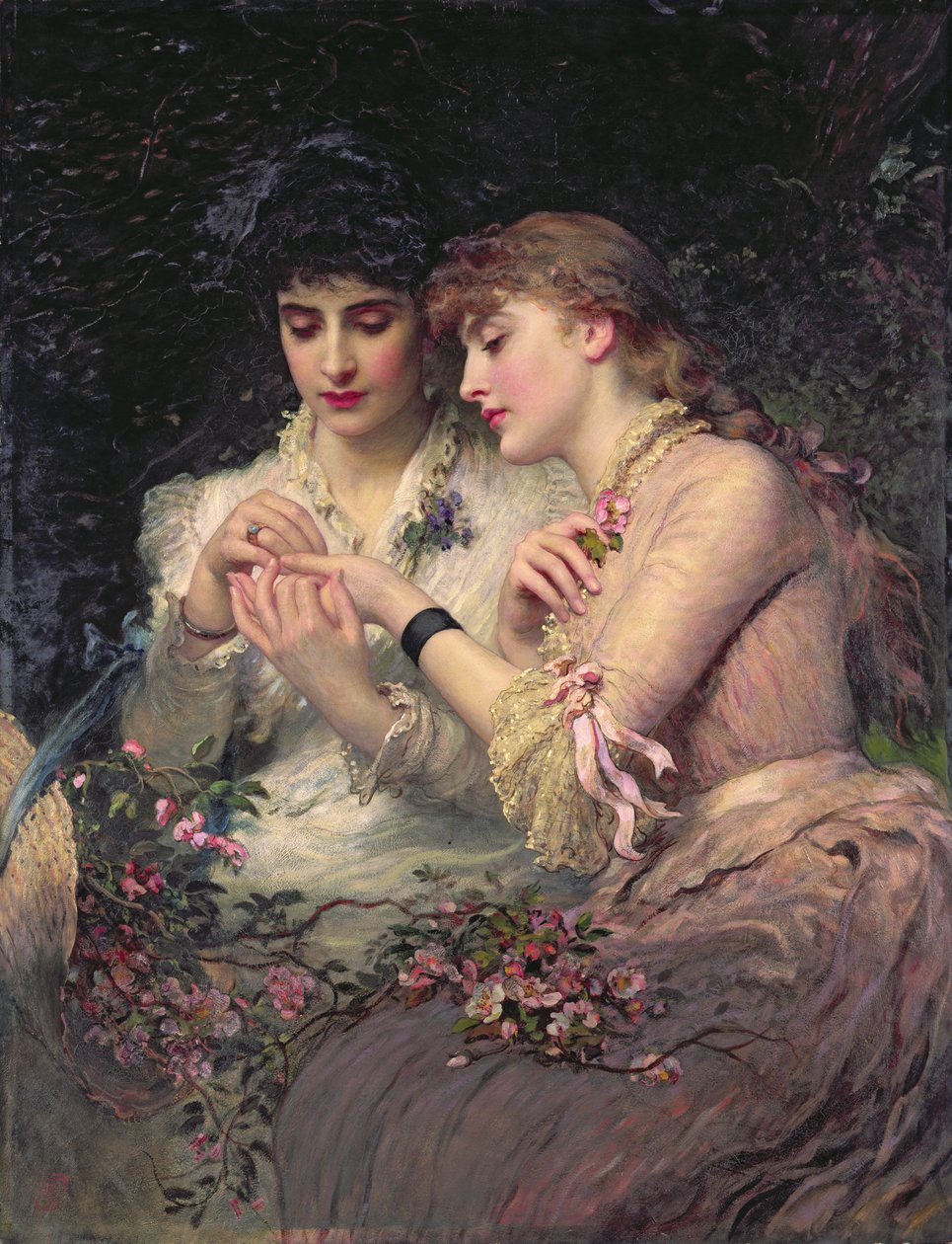 Eine Dornrose von James Sant