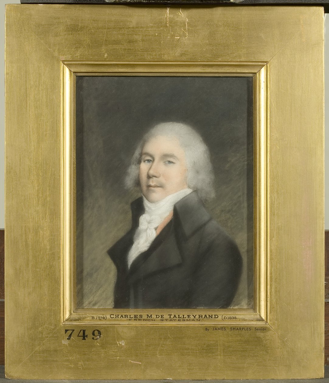 Charles Maurice de Talleyrand-Perigord (Pastell auf Papier) von James Sharples