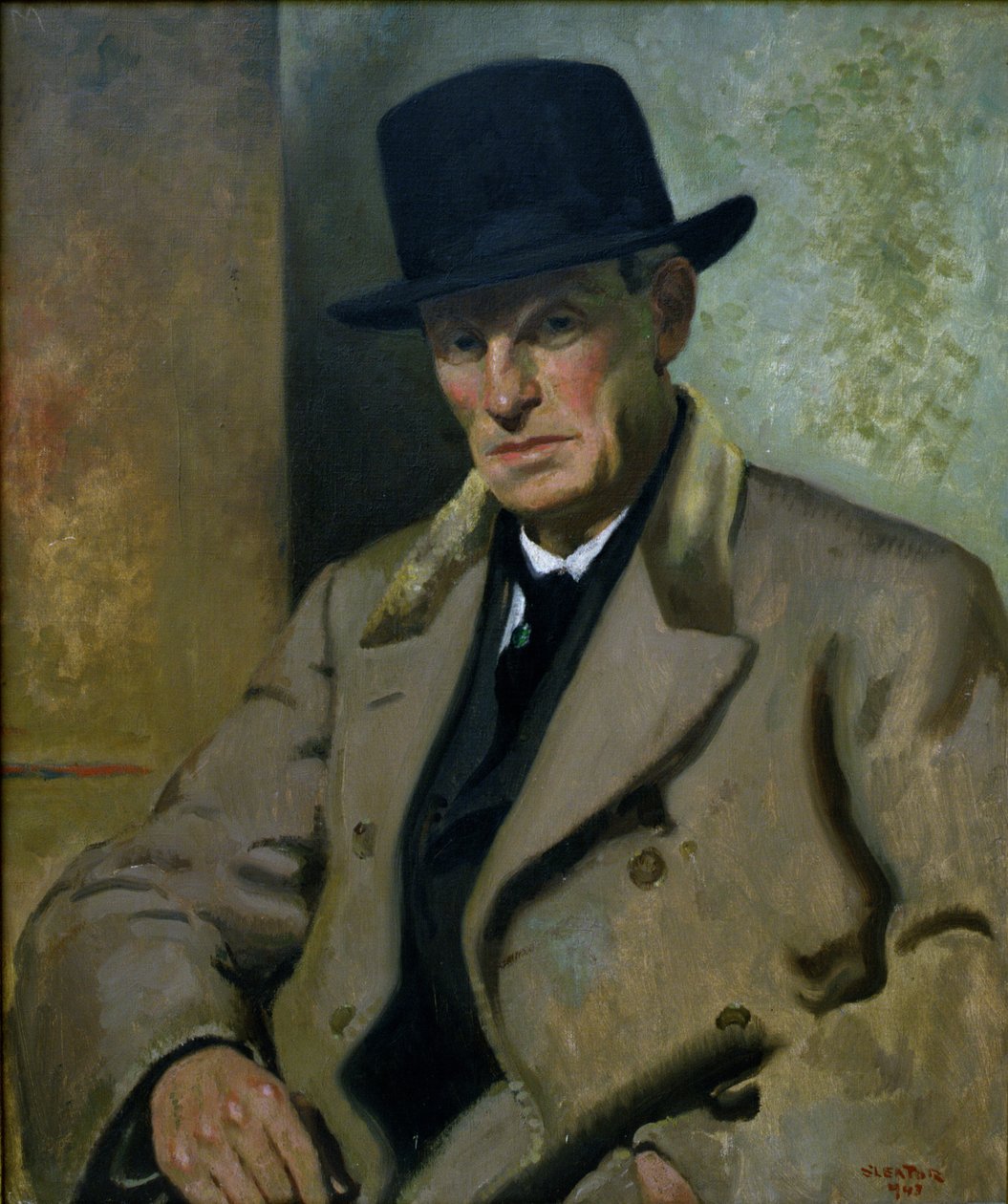 Porträt von Jack B. Yeats von James Sinton Sleator