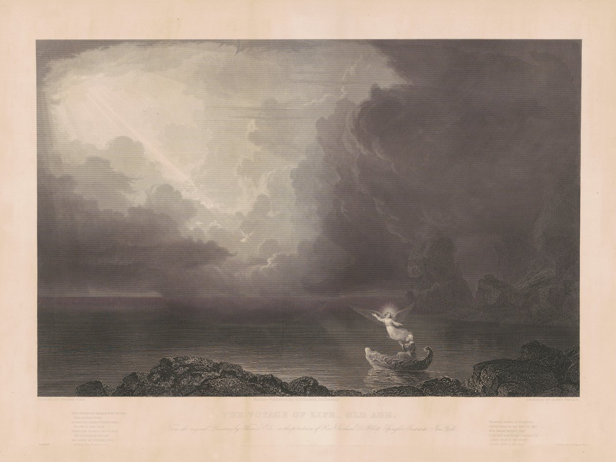 Die Reise des Lebens: Alter von James Smillie, after Thomas Cole