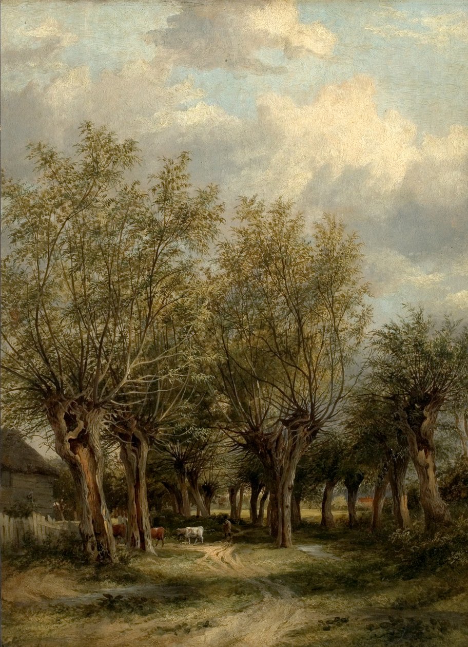 Ein Weg in der Nähe von Norwich, Norfolk, ca. 1830 von James Stark
